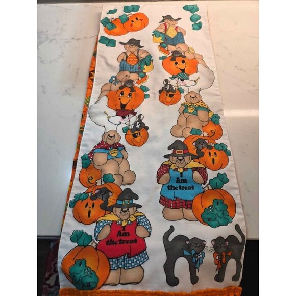 Vintage reversible table runner - Picture 4 of 10